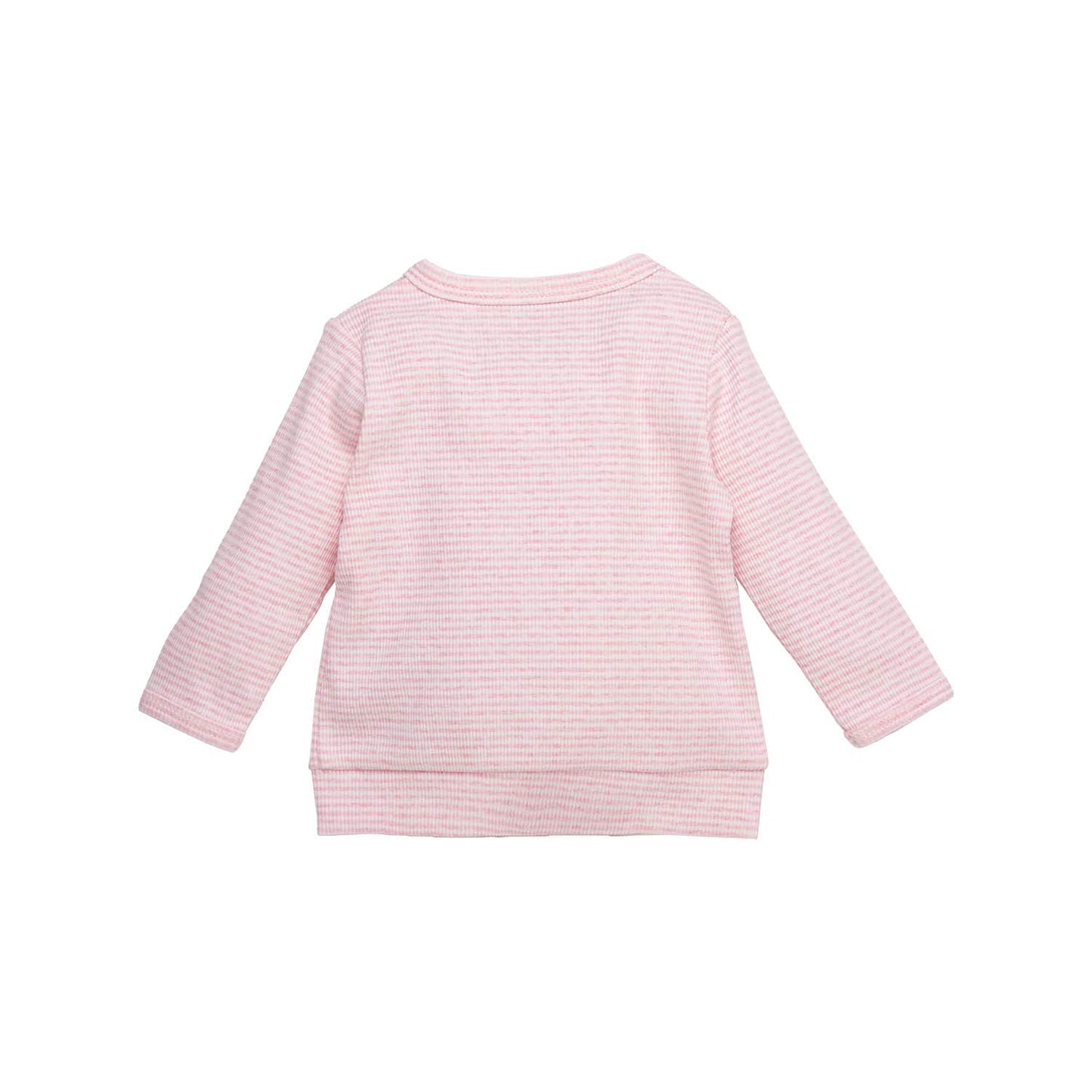Bess Baby Overslag Longsleeve | Roze