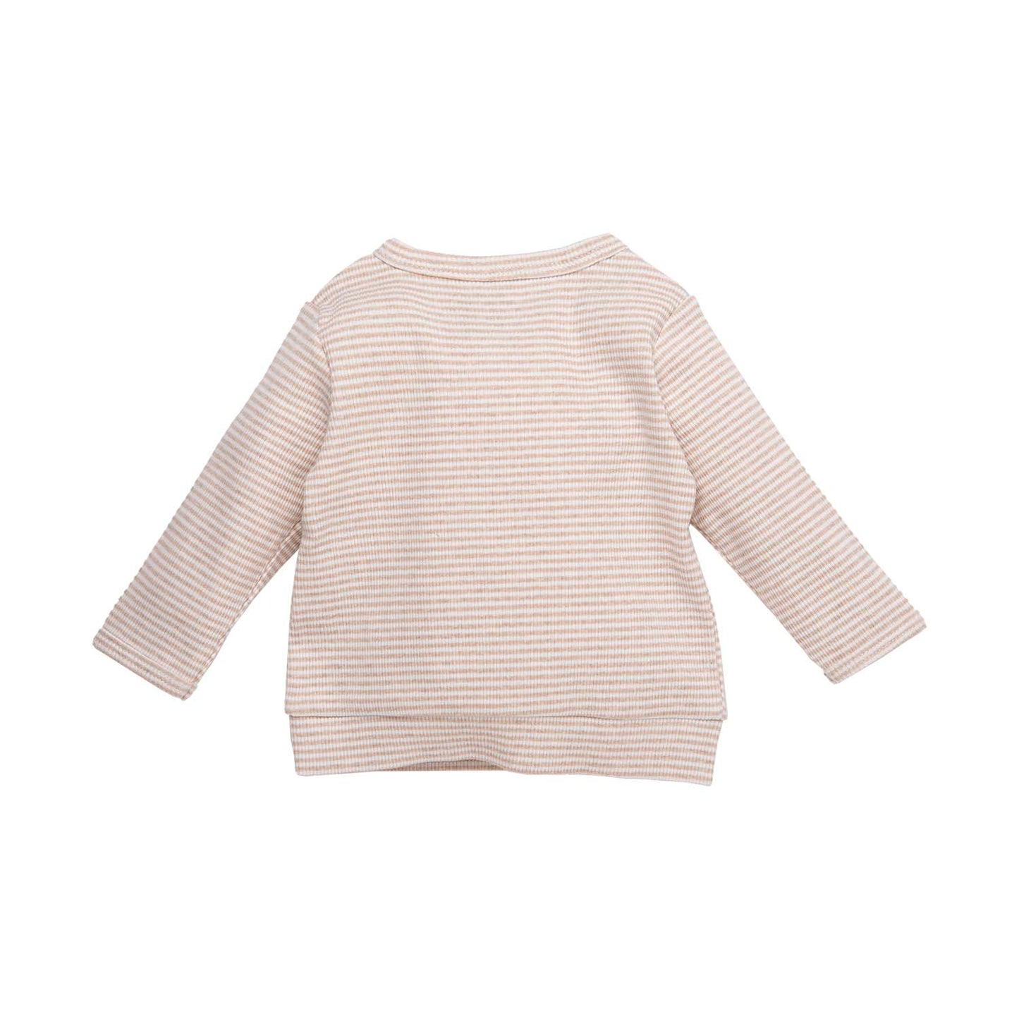Bess Baby Overslag Longsleeve | Beige