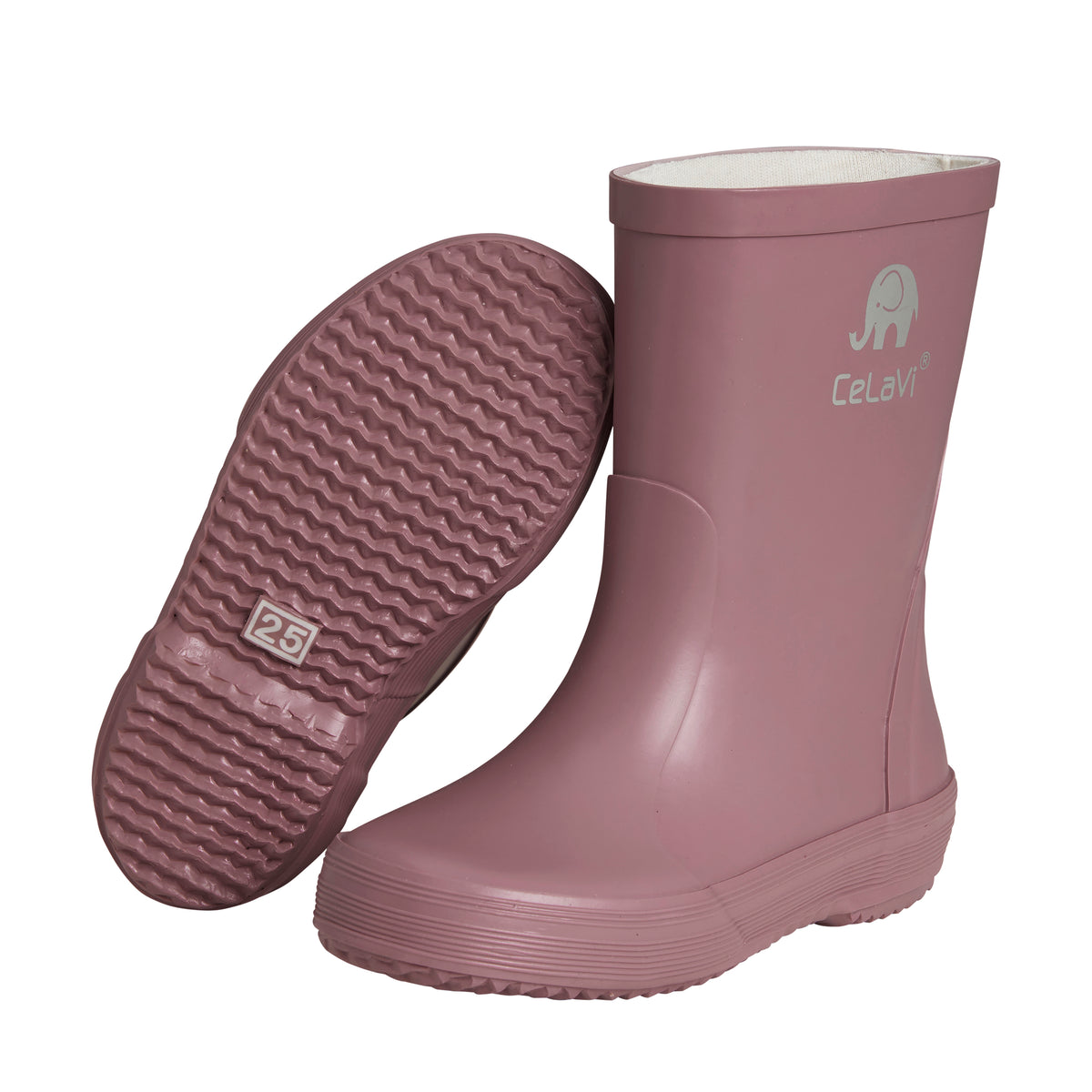 CeLaVi | Basis laarzen | Donker Bruin | Burgundy