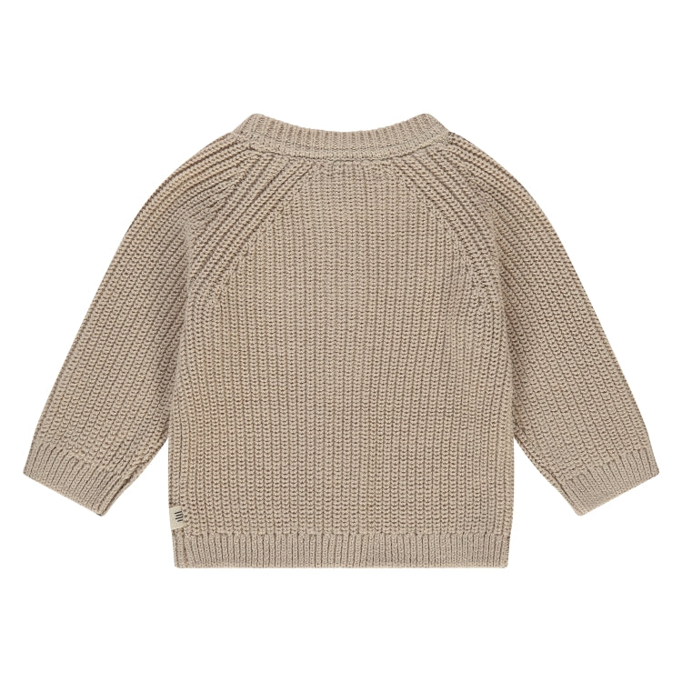 A Tiny Story Baby Cardigan | Vest | Nougat
