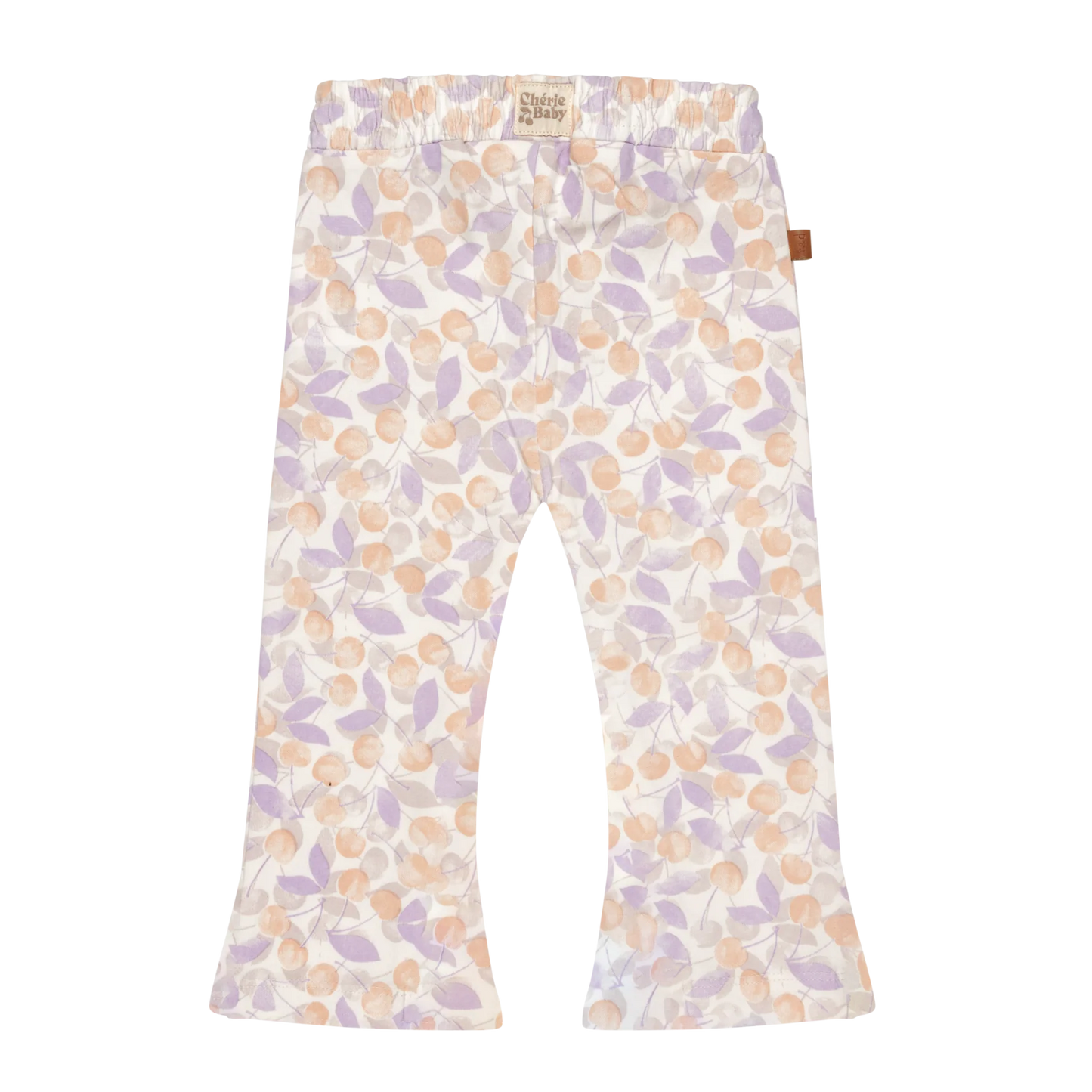 Frogs and Dogs Flared Pants Baby | Chérie Baby | Lavendel Frost