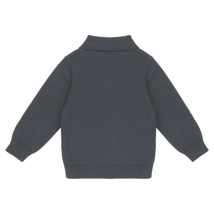 Frogs & Dogs Polo Shirt | Lange Mouw | Dark Gull Gray