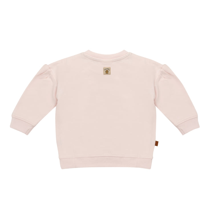 Frogs & Dogs Sweater | Trui | Eiffel Tower | Primrose Pink | Lichtroze