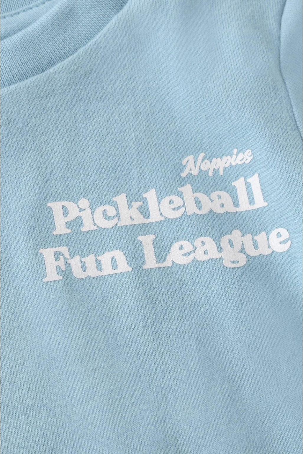 Noppies T-Shirt | Longsleeve | Backprint | Dusty Blue