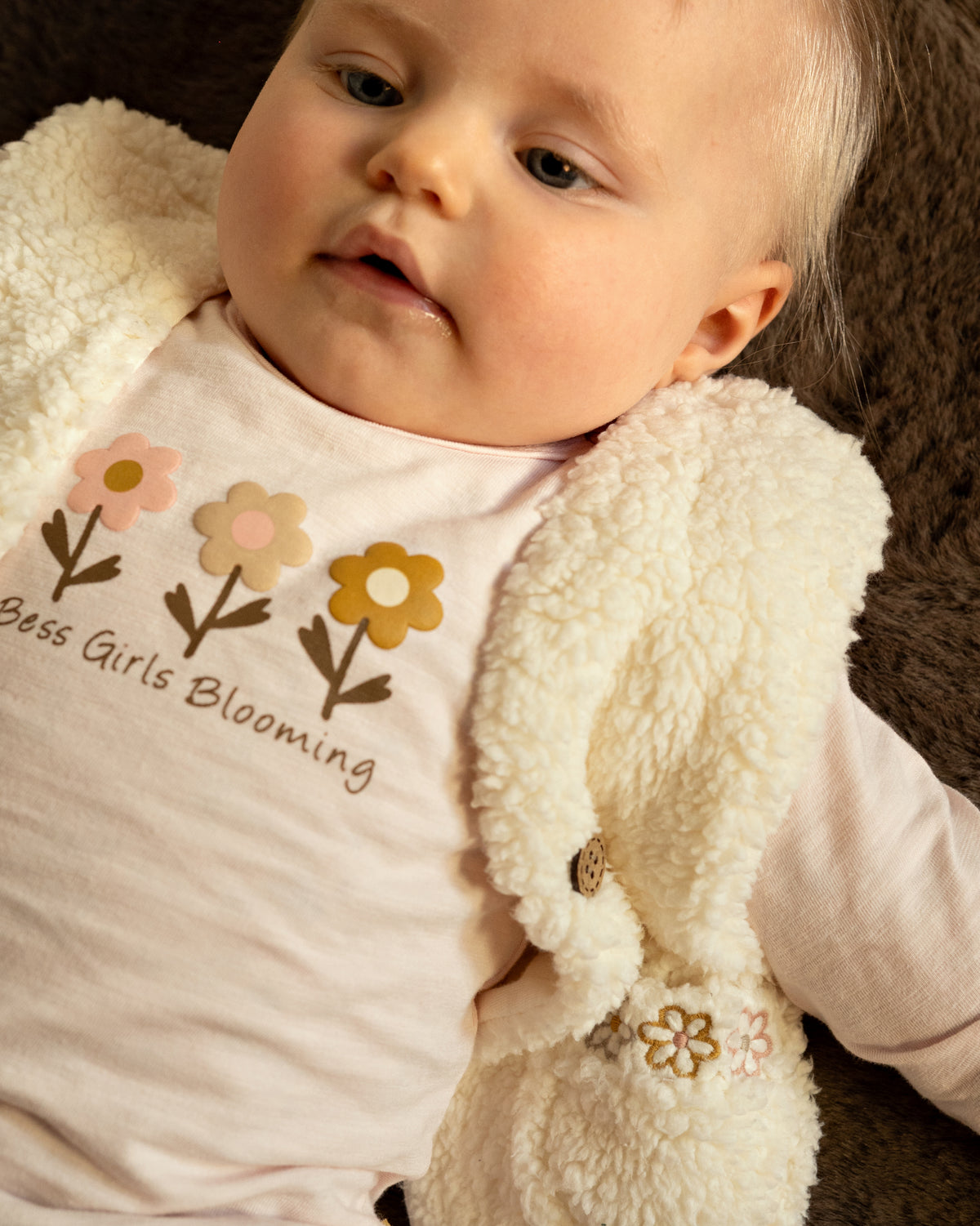 Bess T-Shirt | Lange Mouw | Rosewater