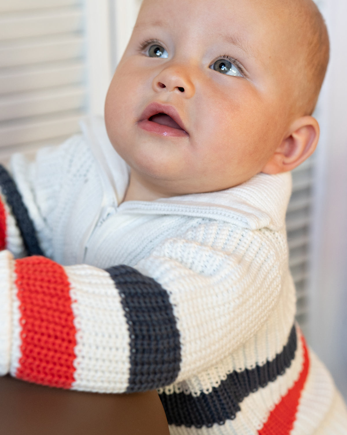 Bess Sweater | Trui | Off White | Gestreept