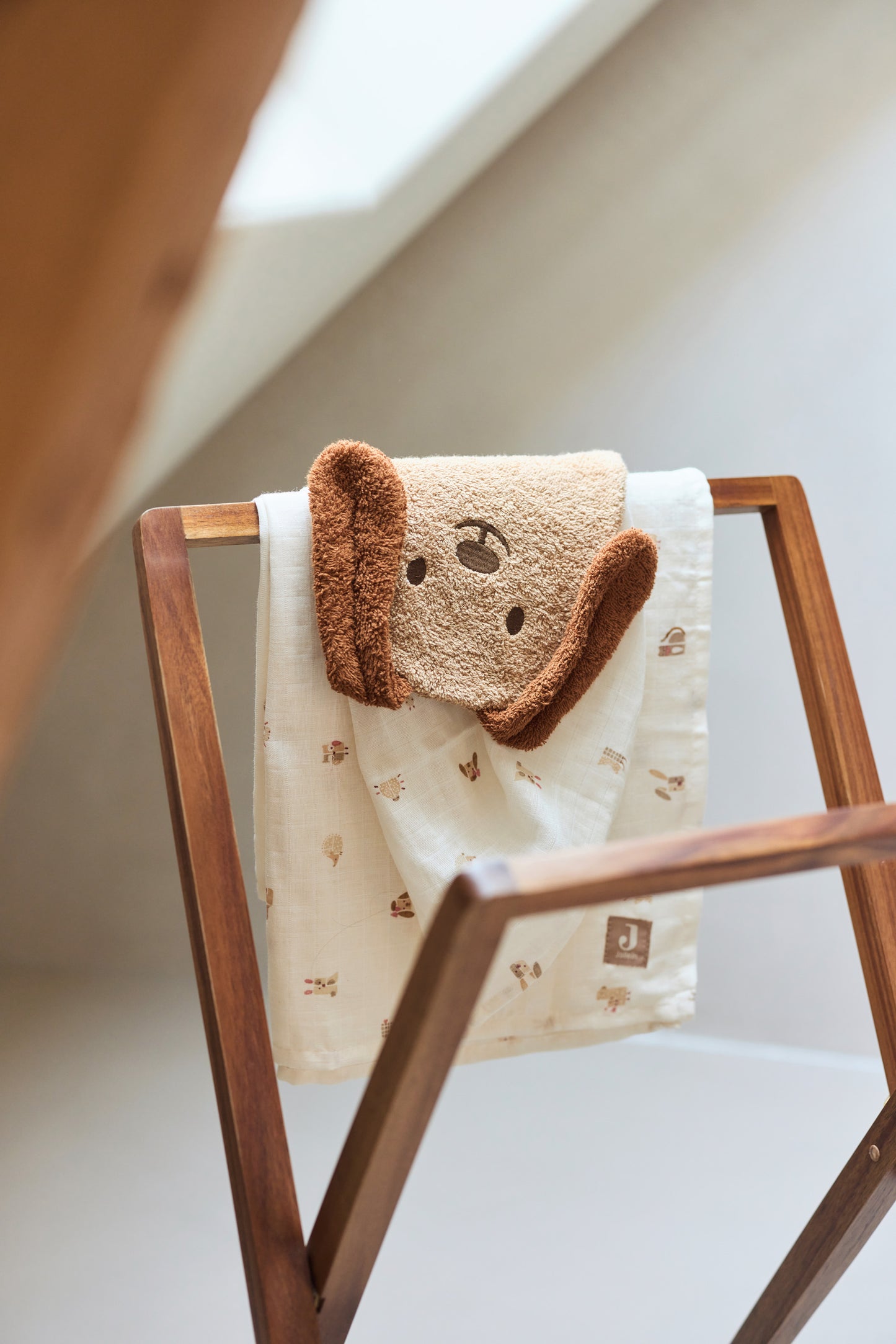 Washandje Badstof - Pets - Biscuit -Diego Dog