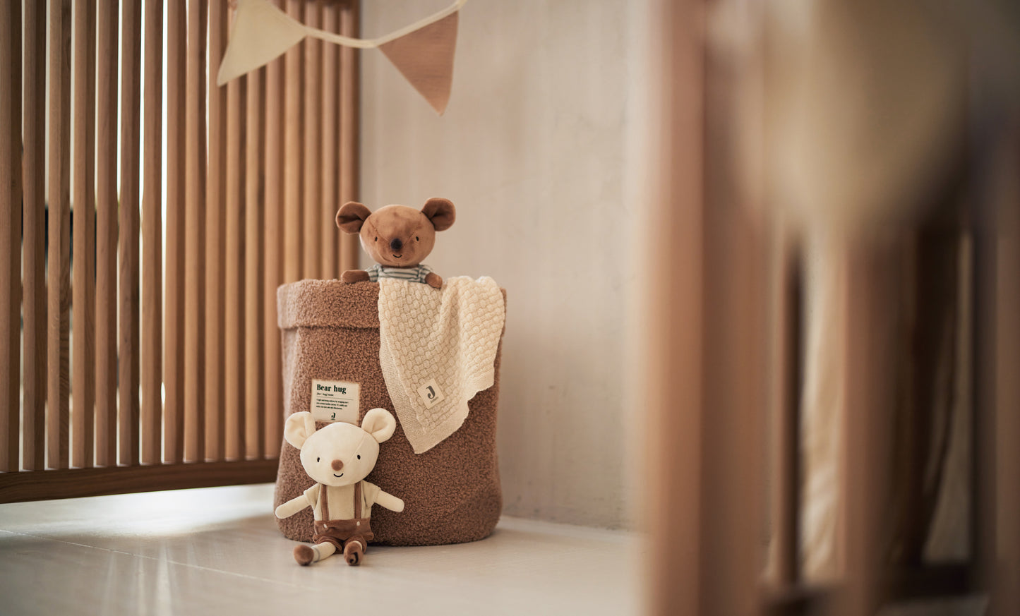 Jollein Opbergmand | Boucle | Biscuit