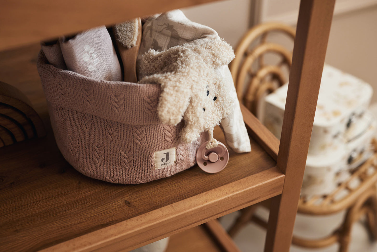 Speendoekje - Boucle - Teddy Bear - Naturel