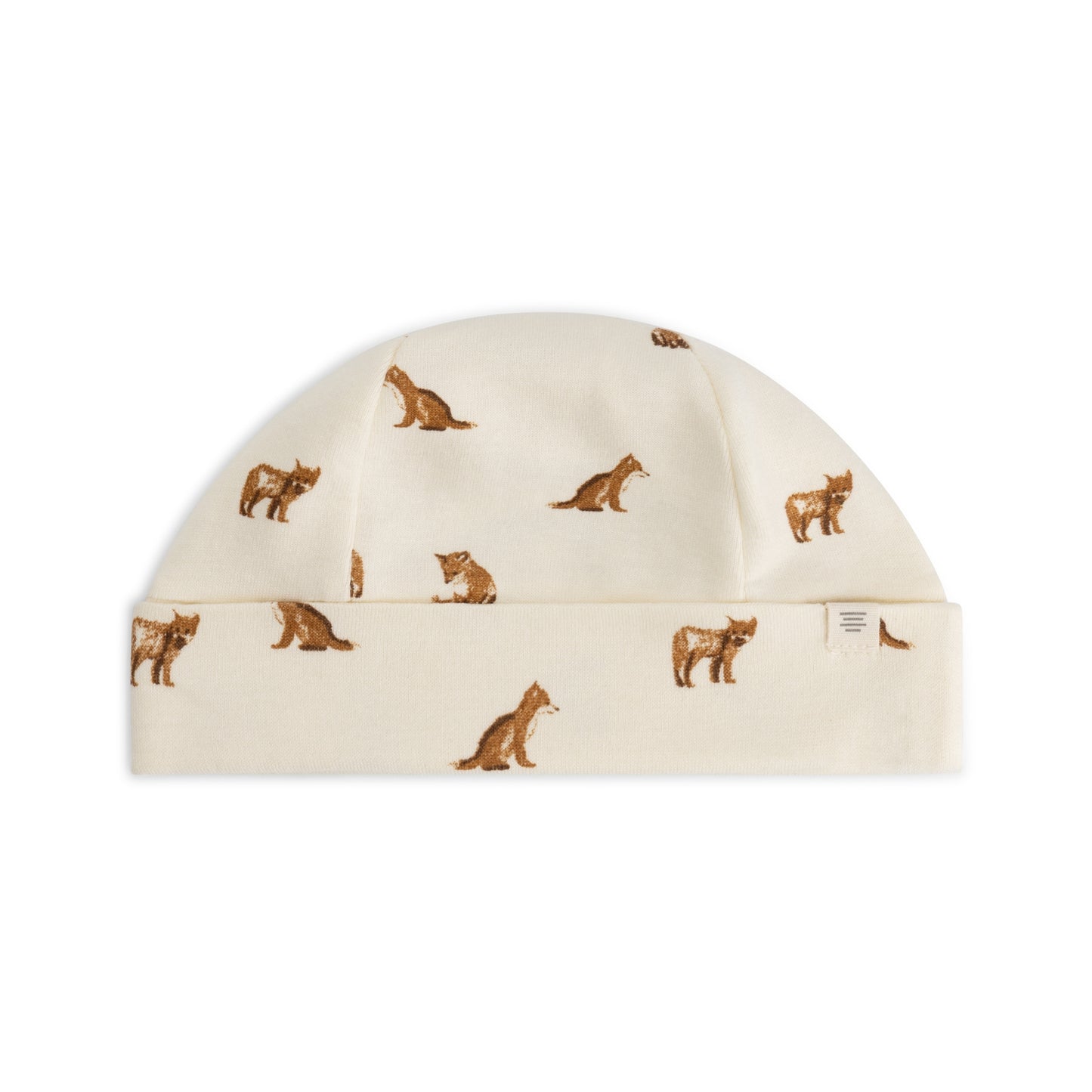 A Tiny Story Baby Mutsje | Ivory | Print