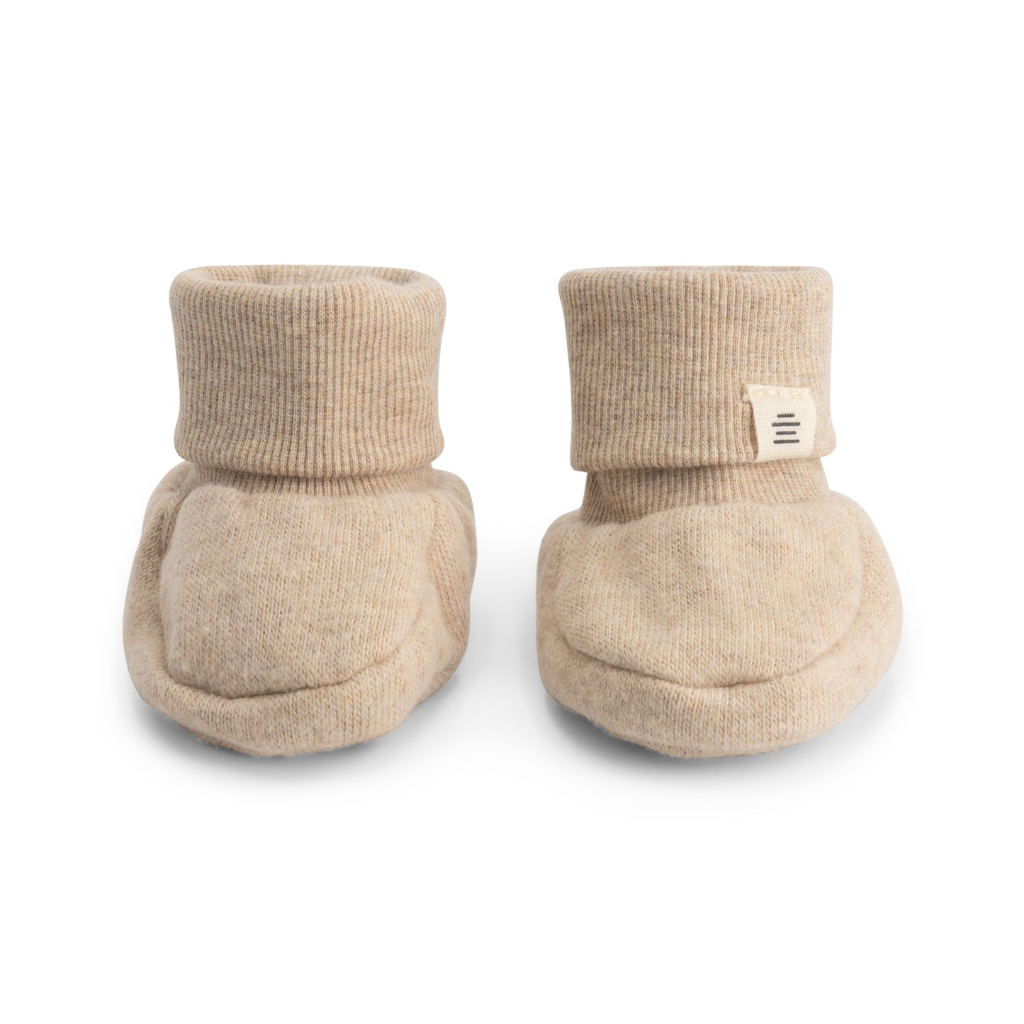 A Tiny Story Baby Sokjes | Slofjes | Beige Melange