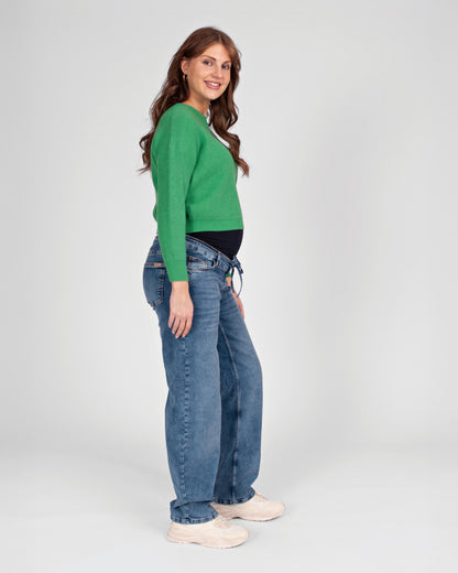 Love2Wait Jeans Kate | Zwangerschapsbroek | Stone Wash