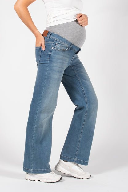 Love2Wait Jeans Julia | Zwangerschapsbroek | Used Wash