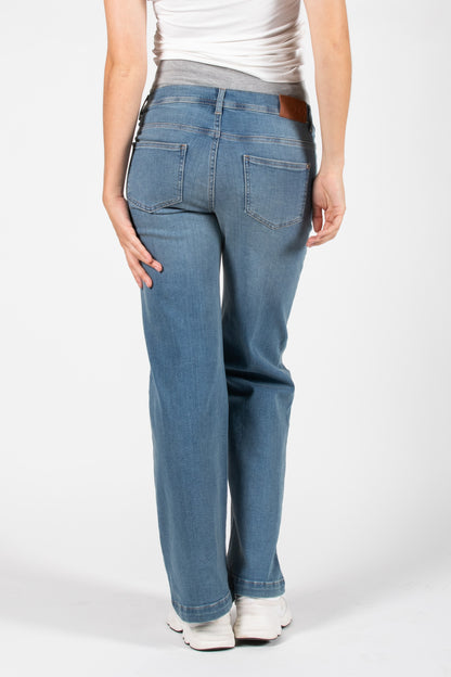 Love2Wait Jeans Julia | Zwangerschapsbroek | Used Wash