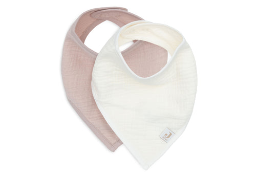 Jollein | Slab Bandana | Hydrofiel | 2 Stuks | Wild Rose | Beige