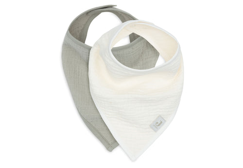 Jollein | Slab Bandana | Hydrofiel | 2 Stuks | Olive Green | Beige