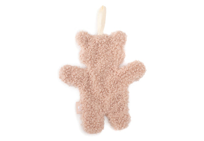 Speendoekje - Boucle - Teddy Bear - Wild Rose