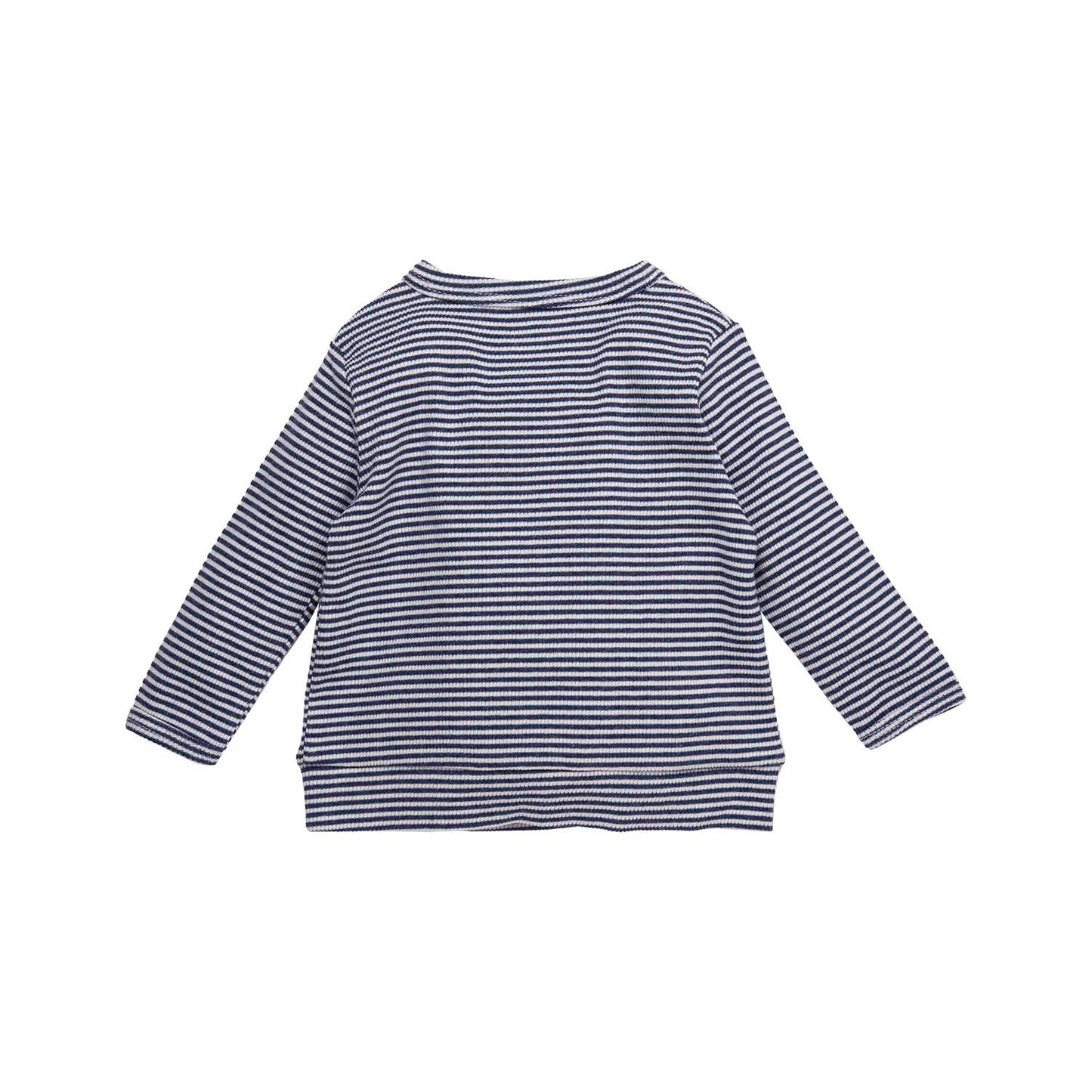 Bess Baby Overslag Longsleeve | Blauw