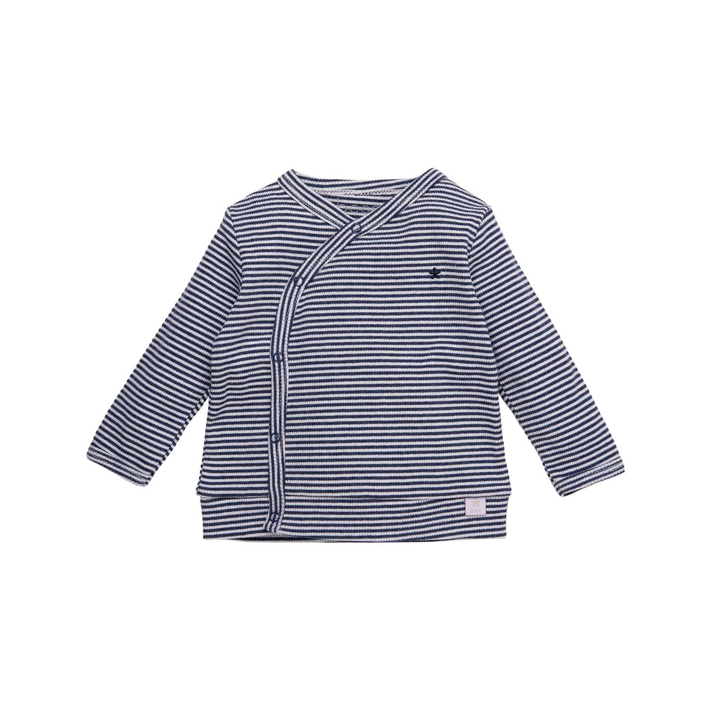Bess Baby Overslag Longsleeve | Blauw