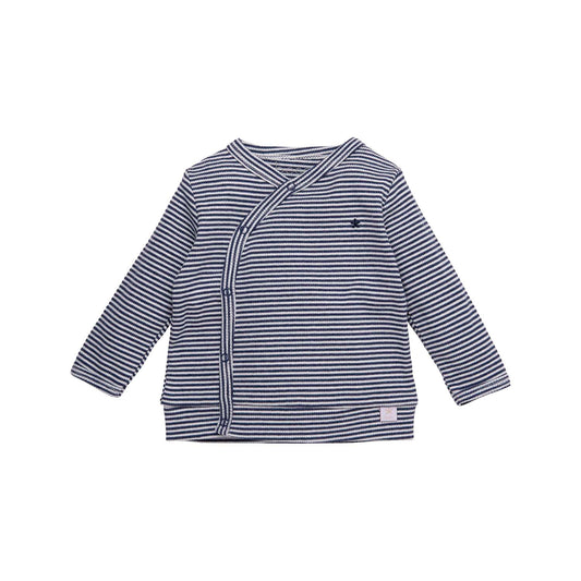 Bess- Baby Overslag Longsleeve - Blauw