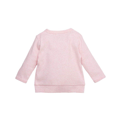 Bess Baby Overslag Longsleeve | Roze