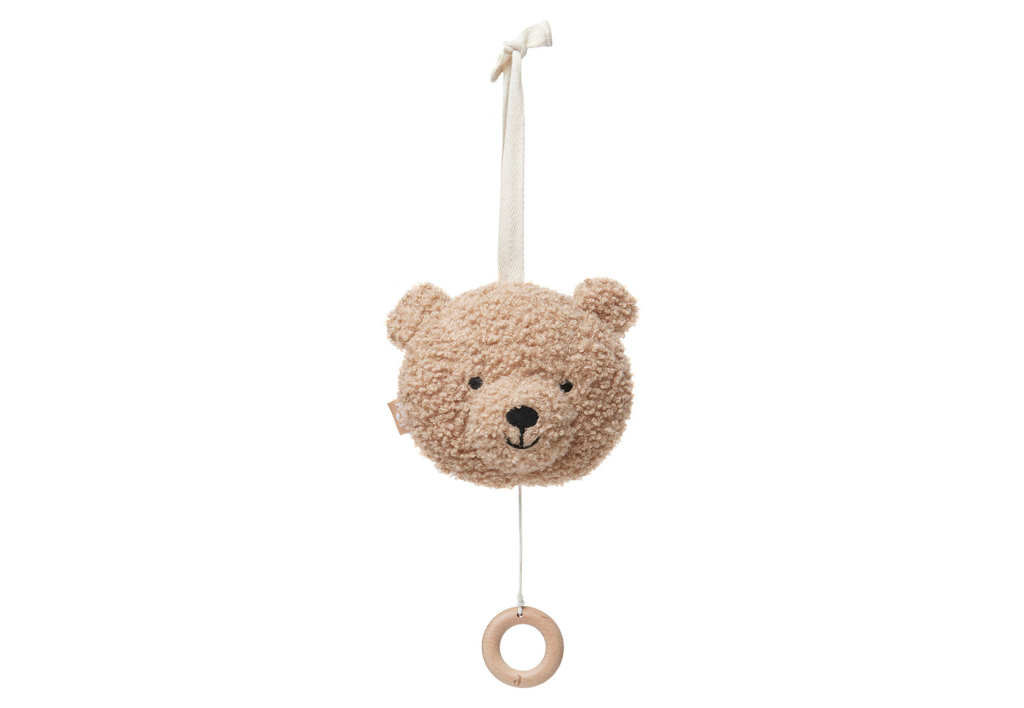 Jollein Muziekhanger | Teddy Bear | Boucle | Biscuit