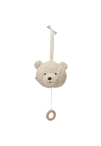 Jollein Muziekhanger | Teddy Bear | Boucle | Naturel