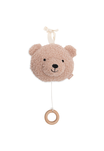 Muziekhanger - Teddy Bear - Boucle - Wild Rose