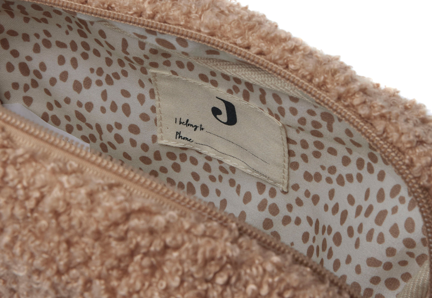 Jollein Etui | Toilettasje | Boucle | Biscuit