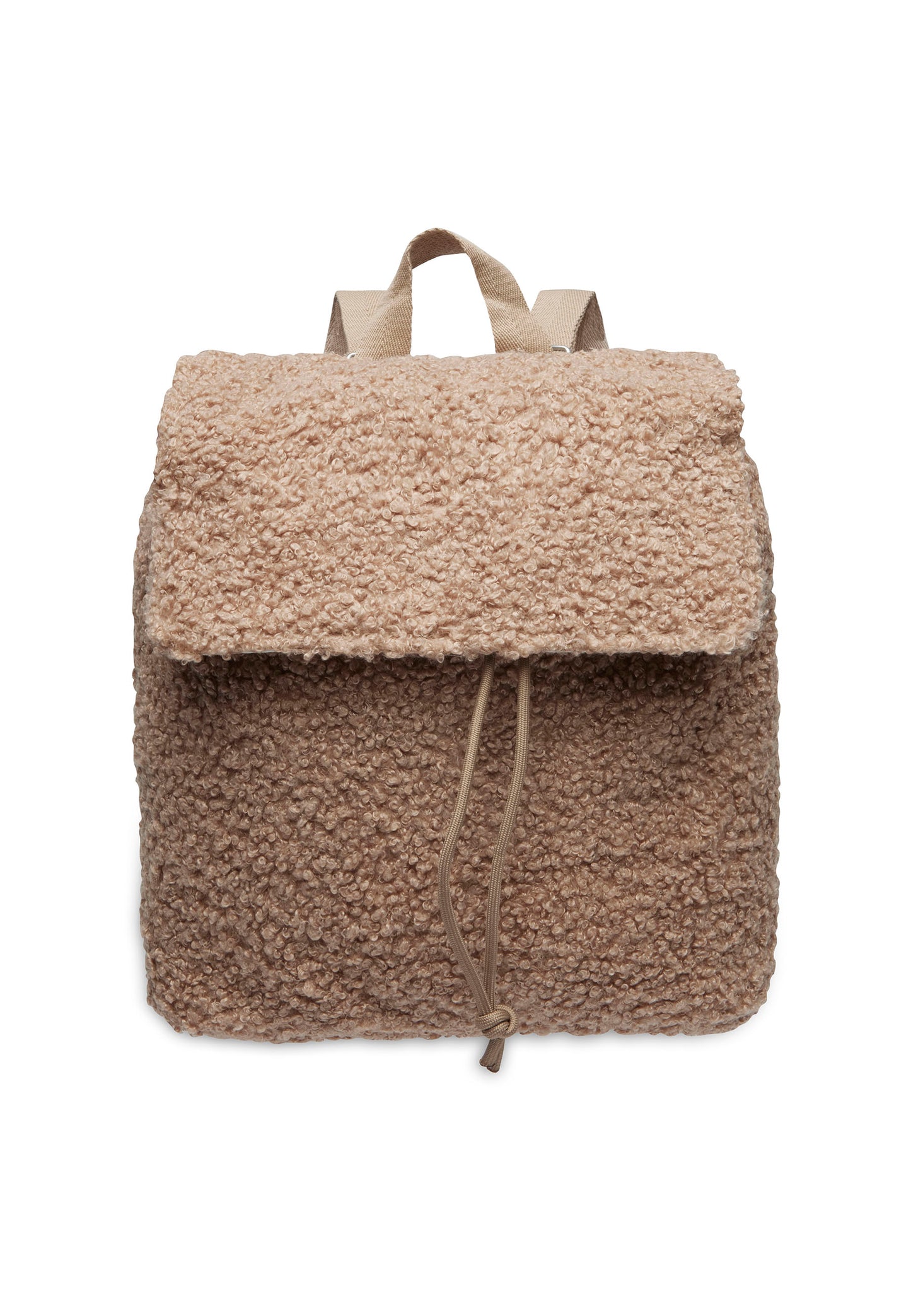 Rugtasje Boucle - Biscuit