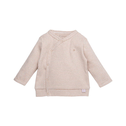 Bess Baby Overslag Longsleeve | Beige