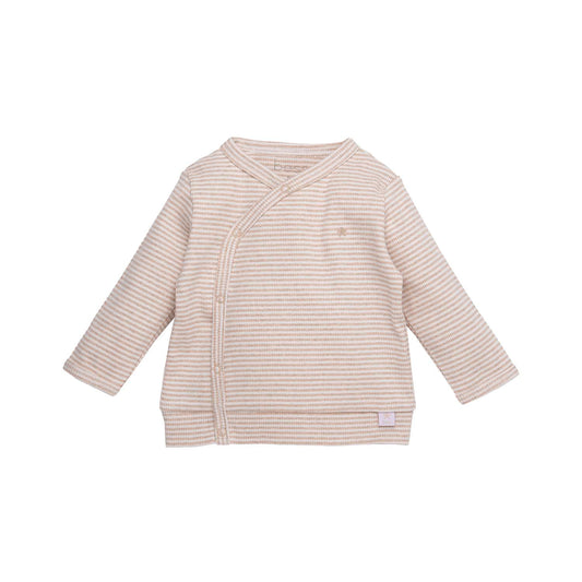 Bess- Baby Overslag Longsleeve - Beige