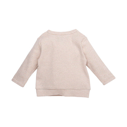 Bess Baby Overslag Longsleeve | Beige