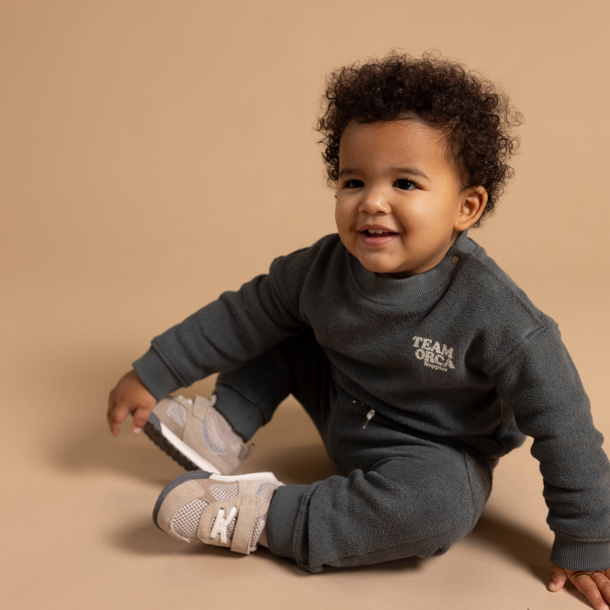 Noppies Sweater | Lange Mouw | Team Orca | Donkergroen