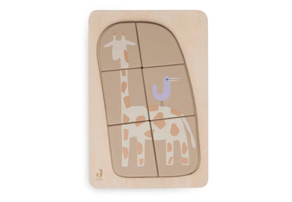 Jollein Houten Puzzel | Jungle Jambo | Giraffe