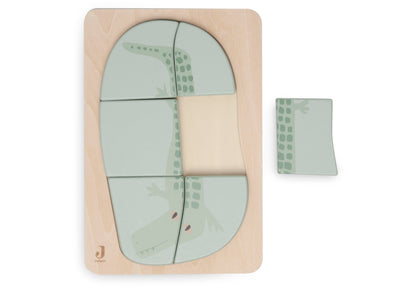 Jollein Houten Puzzel | Jungle Jambo | Croco