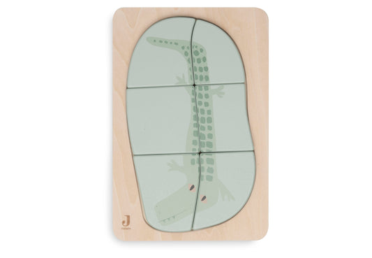 Houten Puzzel - Jungle Jambo - Croco