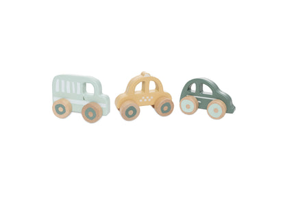 Jollein Houten Auto op Wielen | On The Go | 3 Stuks