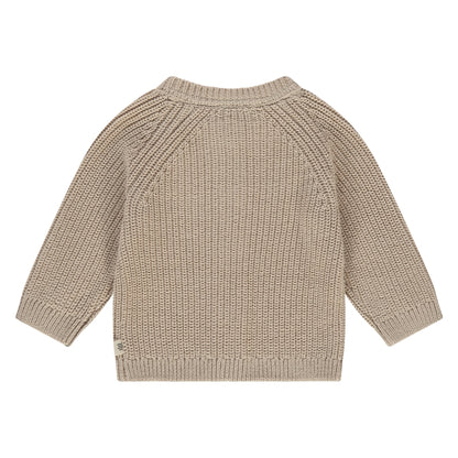 A Tiny Story Baby Cardigan | Vest | Nougat