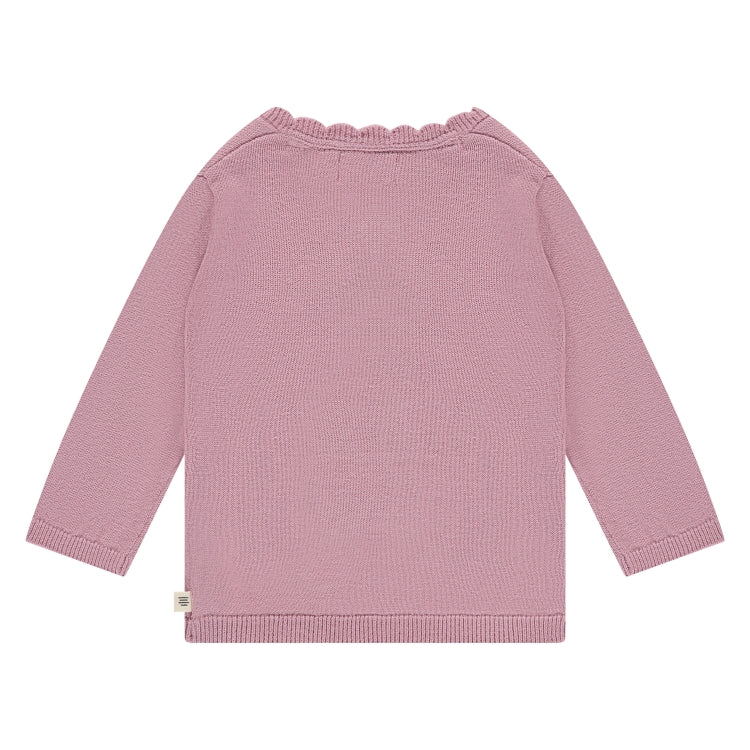 A Tiny Story Baby Cross Body Cardigan | Vest | Rouge | Roze