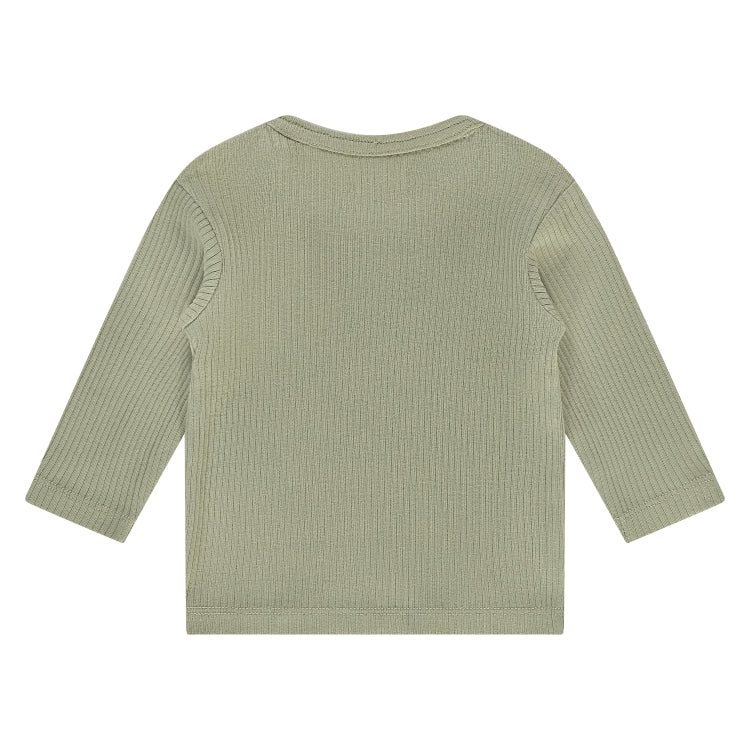 A Tiny Story Baby T-Shirt | Long sleeve | Moss Groen