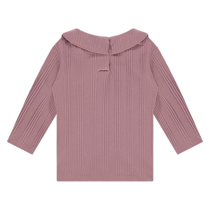 A Tiny Story - Baby T-Shirt - Long sleeve - Rouge - Roze