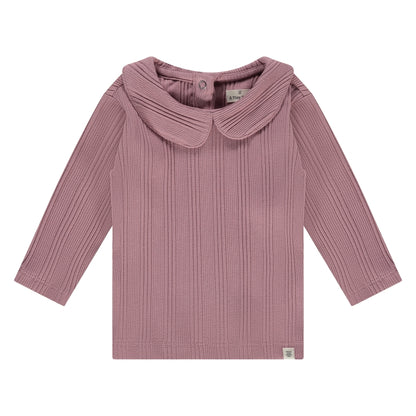 A Tiny Story - Baby T-Shirt - Long sleeve - Rouge - Roze