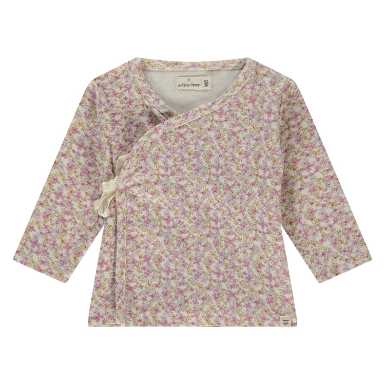 A Tiny Story Baby Overslag Longsleeve | Multicolour