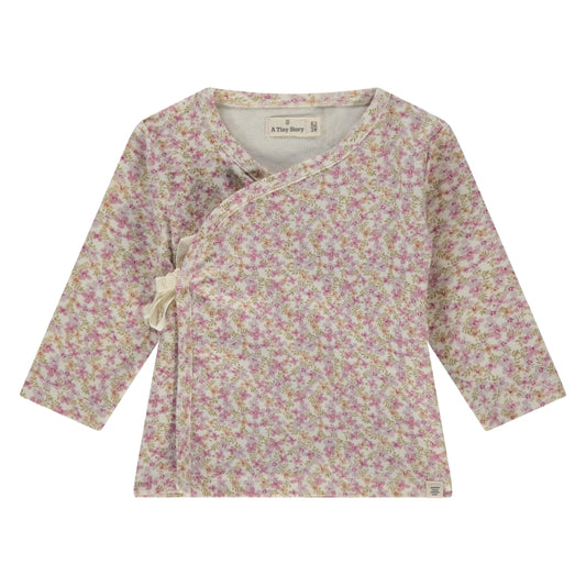 A Tiny Story - Baby Overslag Longsleeve - Multicolour