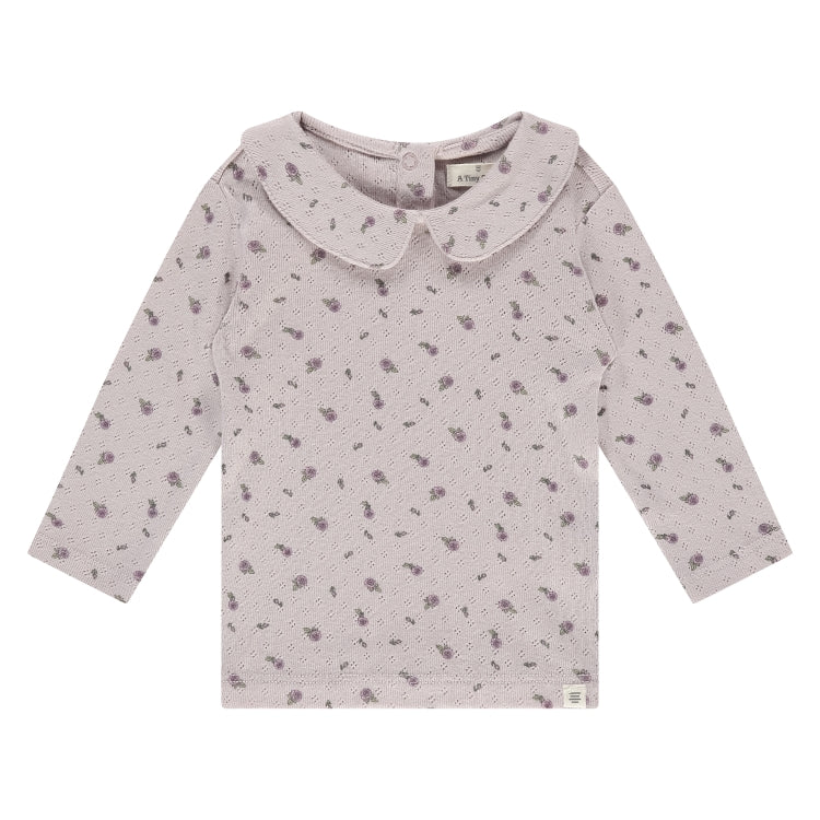 A Tiny Story - Baby T-Shirt - Long sleeve - Mauve