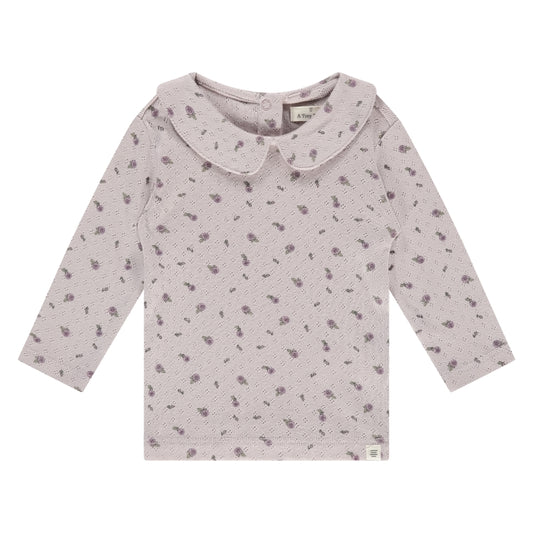 A Tiny Story - Baby T-Shirt - Long sleeve - Mauve