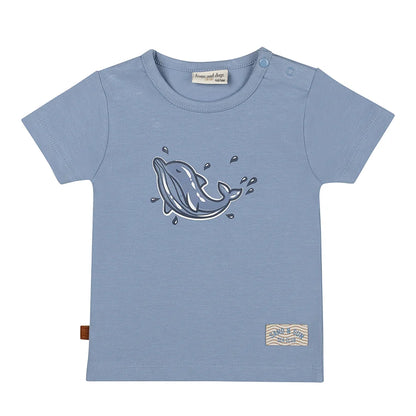 Frogs and Dogs Dolfijn T-shirt | Forever Blue