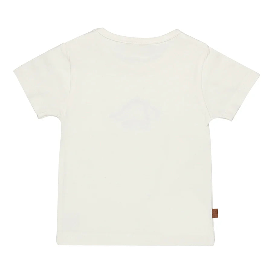 Frogs and Dogs - Dino Buddy T-shirt | White Alyssum