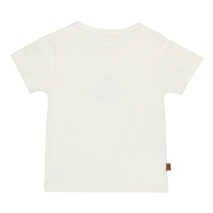 Frogs and Dogs - Dino Buddy T-shirt | White Alyssum